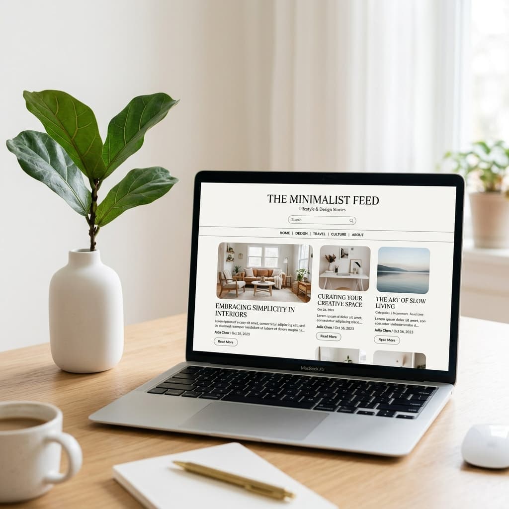 NooDigital Blog Mockup